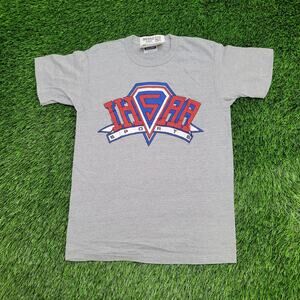 Vintage 1999 IHSAA Sports Shirt Small 17x25 Gray
